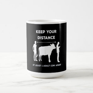 Kuh Animal Sprichwort Idea  Funny Cow Lover Gesche Kaffeetasse