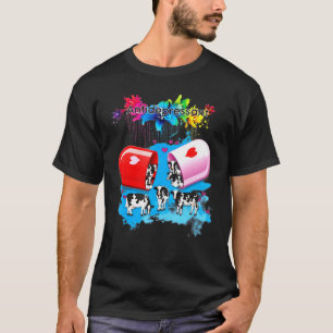 Kuh Antidepressivum Antidepressiva Süßer Hund T-Shirt
