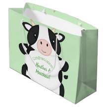 Kuh Baby Dusche Grün