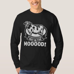 Kuh-Bauer Anbau von Milchprodukten Bauer nicht in T-Shirt