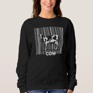Kuh Bauer Landwirtschaft Milchbetrieb Kuh Sweatshirt