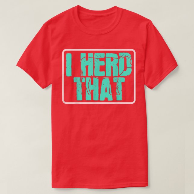 Kuh-Bauer Zuchtgeschenk T-Shirt (Design vorne)