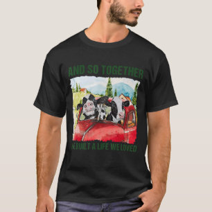 Kuh baute ein Leben, das wir liebten, und so baute T-Shirt