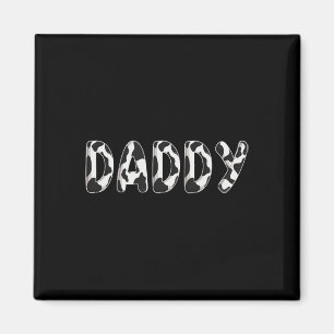 Kuh Daddy Geburtstagsfamilie Matching Vathers Day Magnet