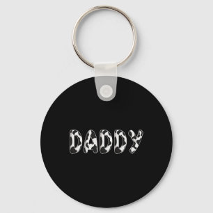 Kuh Daddy Geburtstagsfamilie Matching Vathers Day  Schlüsselanhänger
