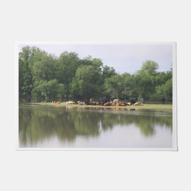 Kuh Doormat Fußmatte (Vorderseite)