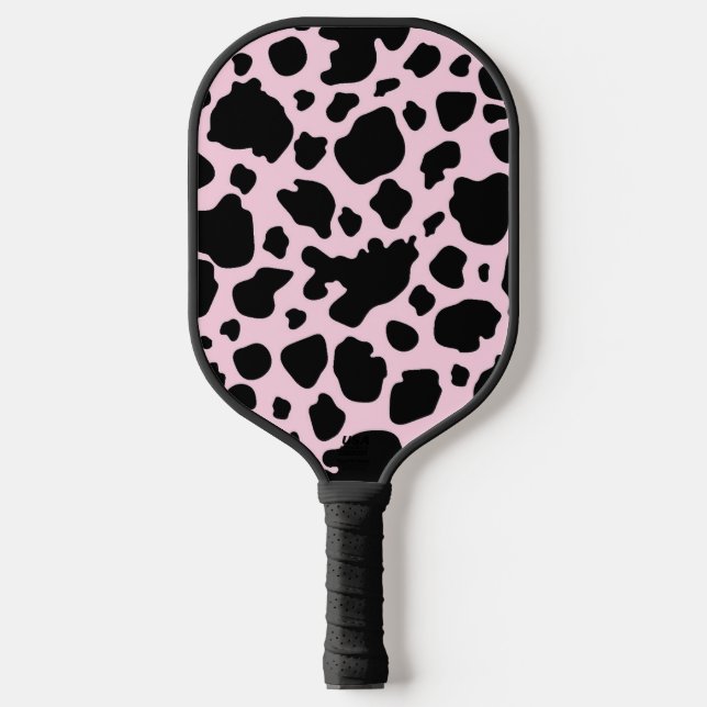 Kuh Druck auf Präsident Rosa Pickleball Schläger (Vorderseite)