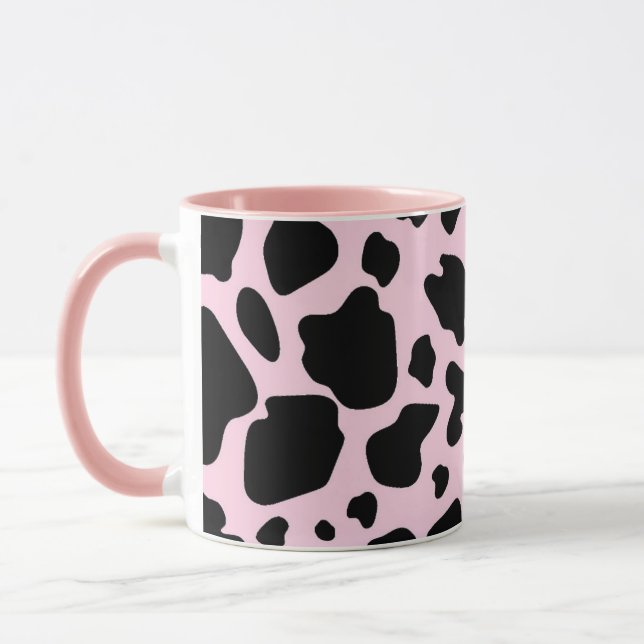 Kuh Druck auf Präsident Rosa Tasse (Links)