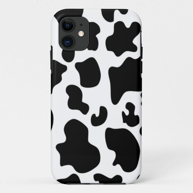 Kuh-Druck-Telefon-Kasten Case-Mate iPhone Hülle (Rückseite)