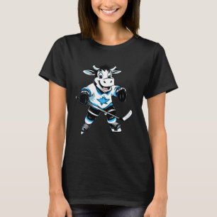 Kuh-Eishockey T-Shirt