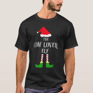 Kuh-Elch-Weihnachts-Pyjama passende Familie T-Shirt