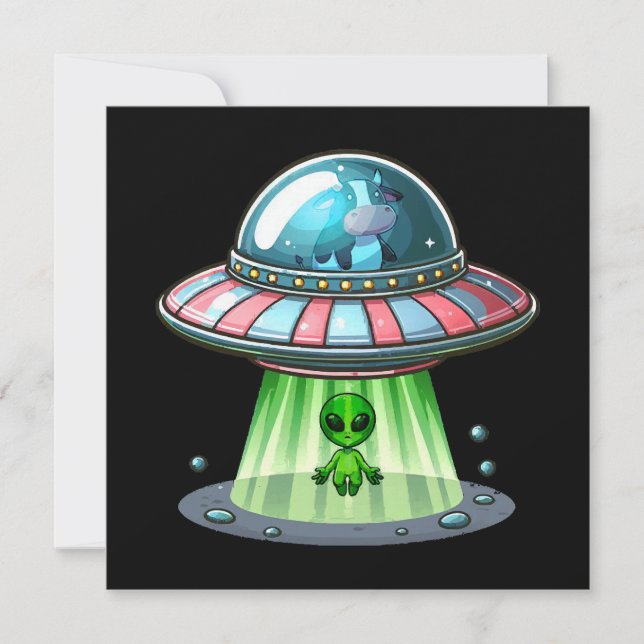 Kuh entführt Alien (Vorderseite)