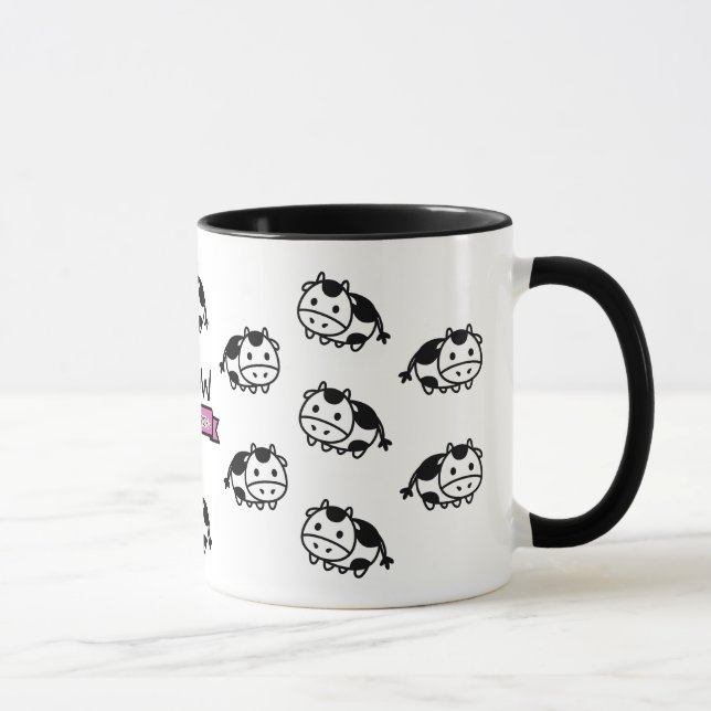 Kuh-Evolutions-Tasse 11 Unze Tasse (Rechts)