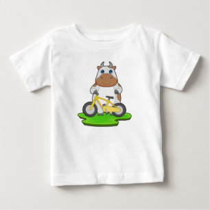 Kuh Fahrrad Baby T-shirt
