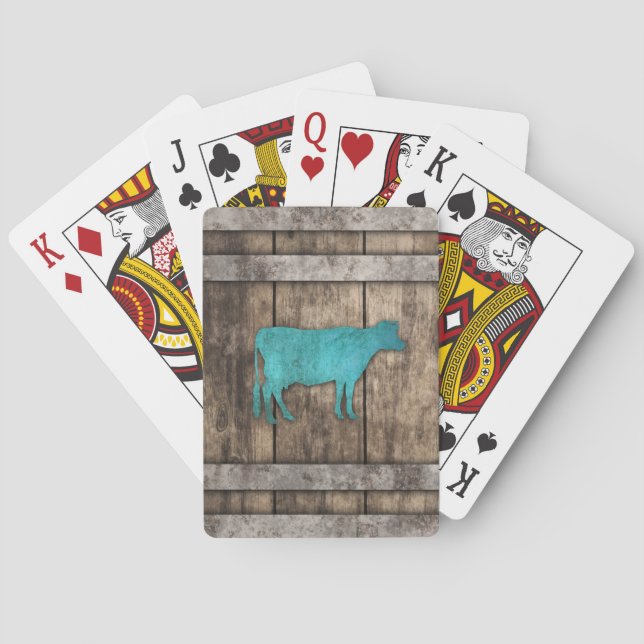 Kuh (Fass) Spielkarten (Rückseite)