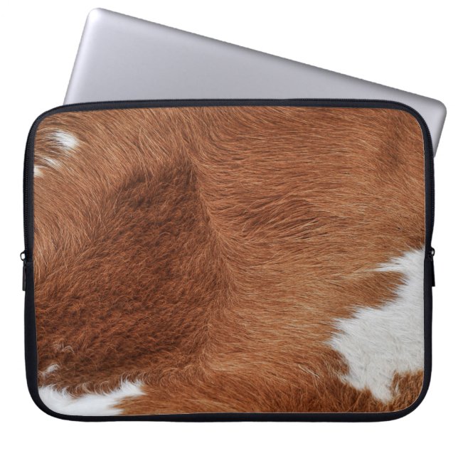 Kuh Flur Laptop-Hülse Laptopschutzhülle (Vorderseite)