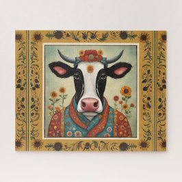 Kuh Folk Art Floral