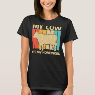 Kuh für Kleinkinder Bauer Kuh Milchwirtschaft T-Shirt