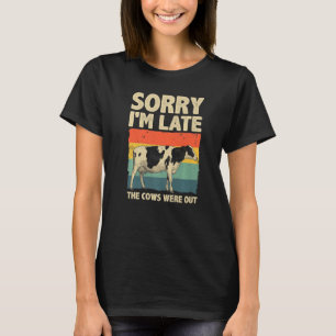Kuh für Männer Frauen Bauer Herde in der Tierhaltu T-Shirt