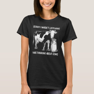Kuh für Männer Frauen Stier Färse Herde landwirtsc T-Shirt