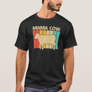 Kuh für weibliche Mädchen Bauer Milchviehhaltung T-Shirt
