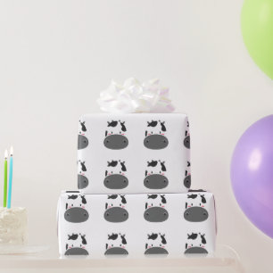 Kuh Geburtstag Kinder Kunst Geschenkpapier