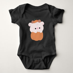 Kuh Halloween Baby Strampler