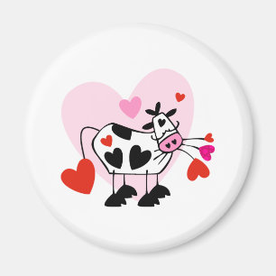 Kuh Herz Magnet