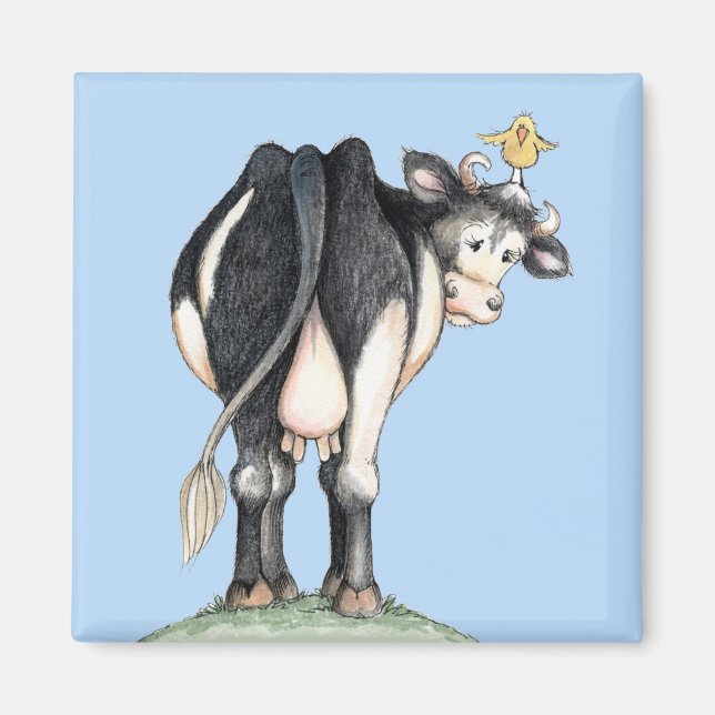 Kuh hinter magnet (Vorne)