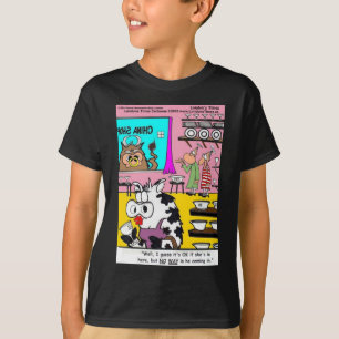 Kuh Im China Shop Lustige Tassen T-Shirts Karten &