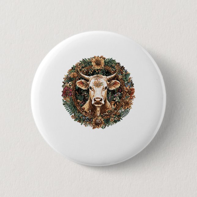 Kuh-Kernflachkuh _1 Button (Vorderseite)
