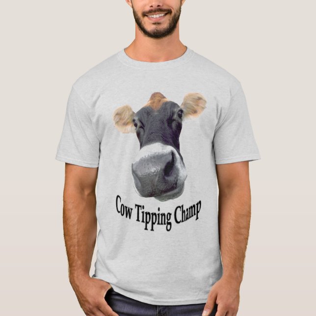 Kuh-Kippschellen-T - Shirt (Vorderseite)