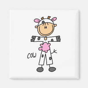 Kuh kleiden oben T-Shirts und Geschenke Magnet