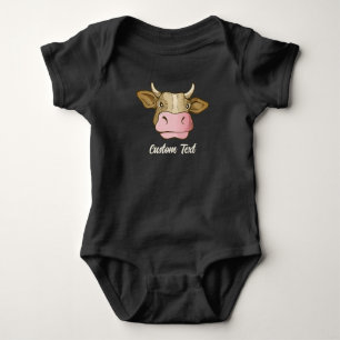 Kuh Kopf T - Shirts Baby Bodysuit