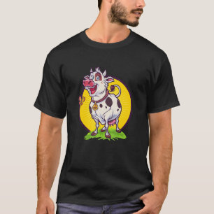 Kuh Kuh für Mädchen Kuh Kuh Frauen Bilderrahmer T-Shirt