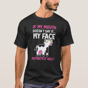 Kuh Kuhflüsterer Kuh Landwirtschaft Tier Landwirt T-Shirt