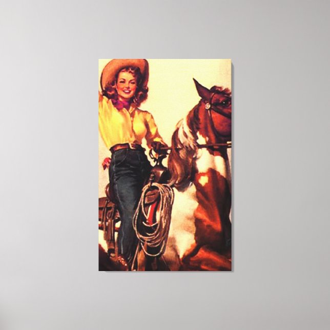 Kuh Leinwanddruck (Vorderseite)