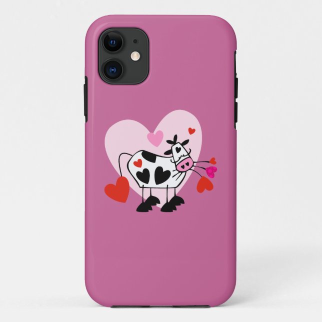Kuh-Liebhaber Case-Mate iPhone Hülle (Rückseite)
