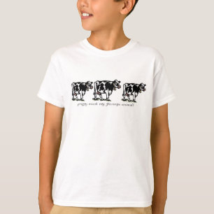 Kuh-Liebhaber-Shirt T-Shirt