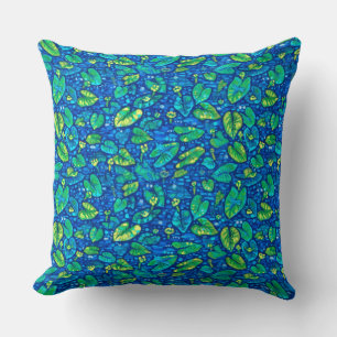 Kuh Lilie, Sputterdockteich Lily Floral Muster Kissen