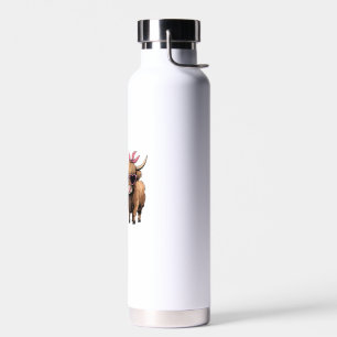 Kuh Lover nur ein Mädchen, das die Hochlandkühe-Li Trinkflasche