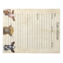 Kuh Lover Rezept Pad - Perfekt für das Teilen