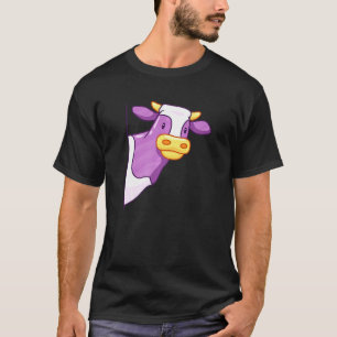 Kuh lugt lila Kuh T-Shirt