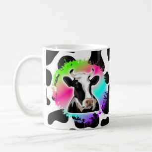 Kuh macht mich glücklich kaffeetasse