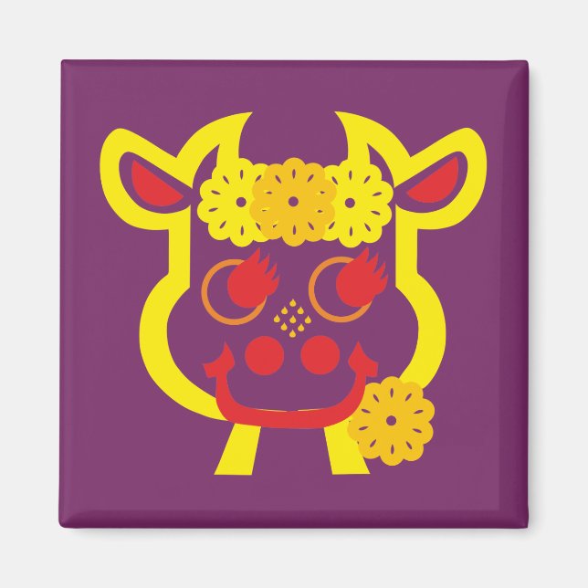 Kuh Magnet (Vorne)