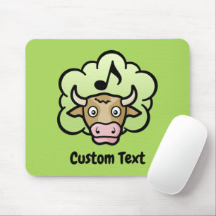 Kuh Methan Cartoon Mouse Pad Mousepad