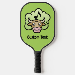 Kuh Methan Cartoon Pickleball Paddle