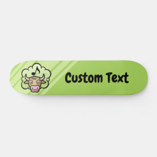 Kuh Methan Cartoon Skateboard Deck