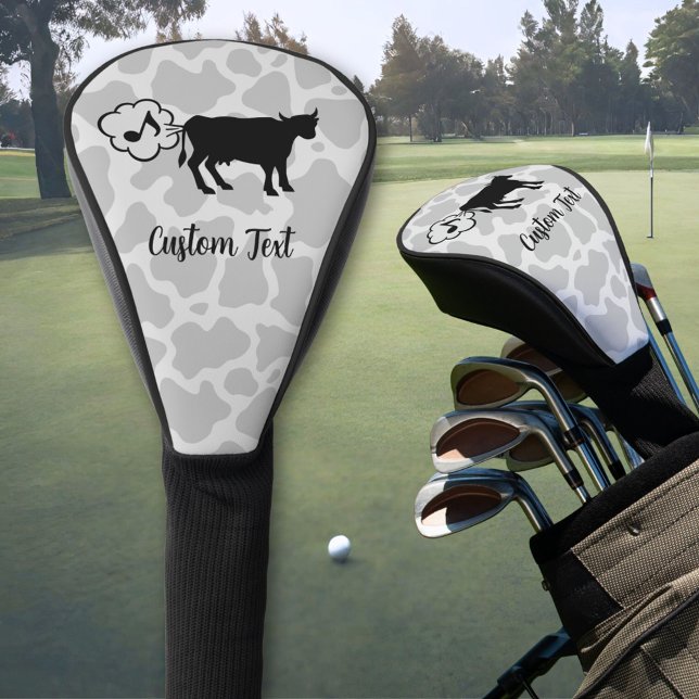 Kuh Methan Icon Golf Head Cover Headcover (Von Creator hochgeladen)