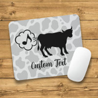 Kuh Methan Icon Mouse Pad